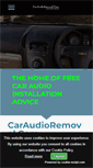 Mobile Screenshot of caraudioremoval.com